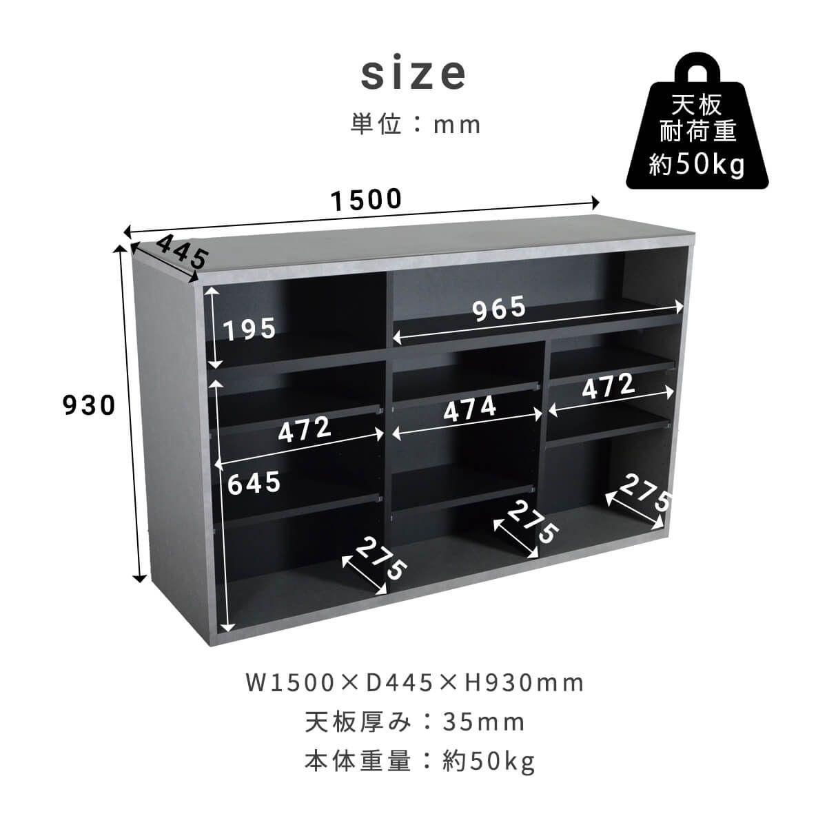 在庫処分カウンターテーブル キッチン バーカウンター 収納ラック ブラック 41DJxvzsy0L.jpg