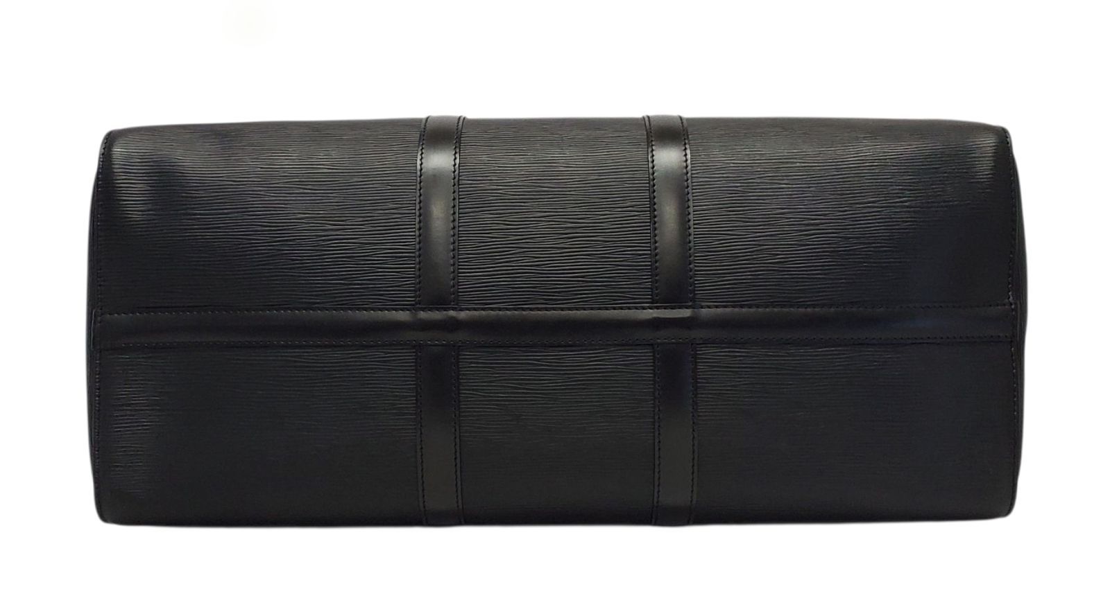 LOUIS VUITTON エピレザー ブラックバッグ ルイヴィトンキーポル50．黒