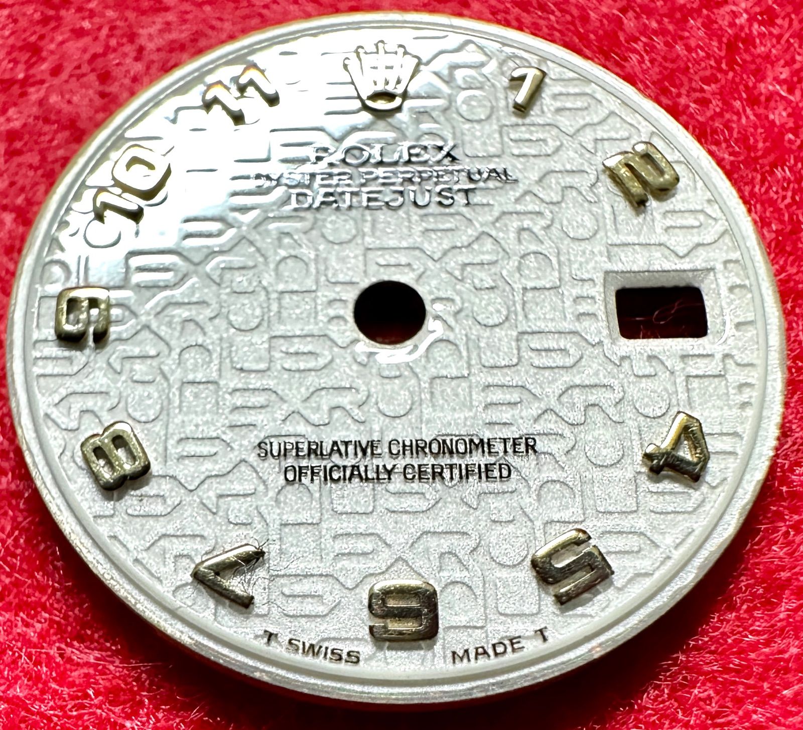 純正パーツ ROLEX ロレックス デイトジャスト 文字盤 コンピューター