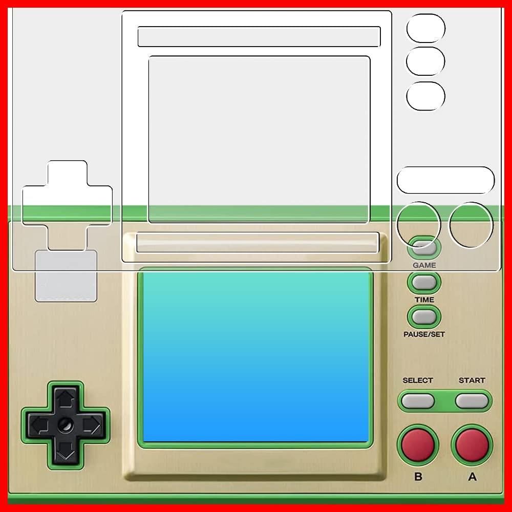 在庫 マット 反射低減 液晶保護フィルム 用 タイプ 全面保護 ゼルダの伝説 ゲーム-ウオッチ ClearView