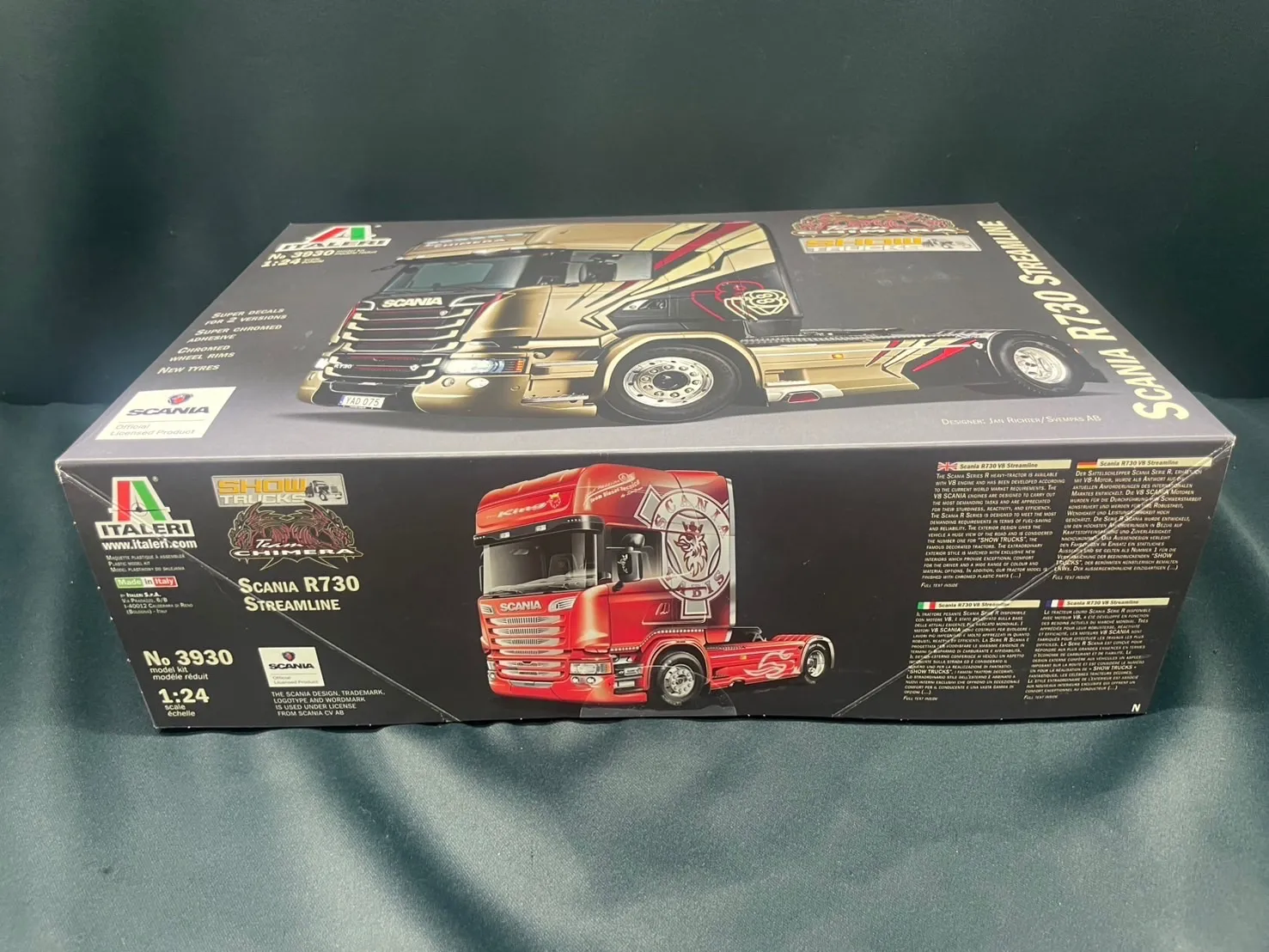 IT3930 1/24 スカニア R730 ストリームライン キメラ トラクターヘッド