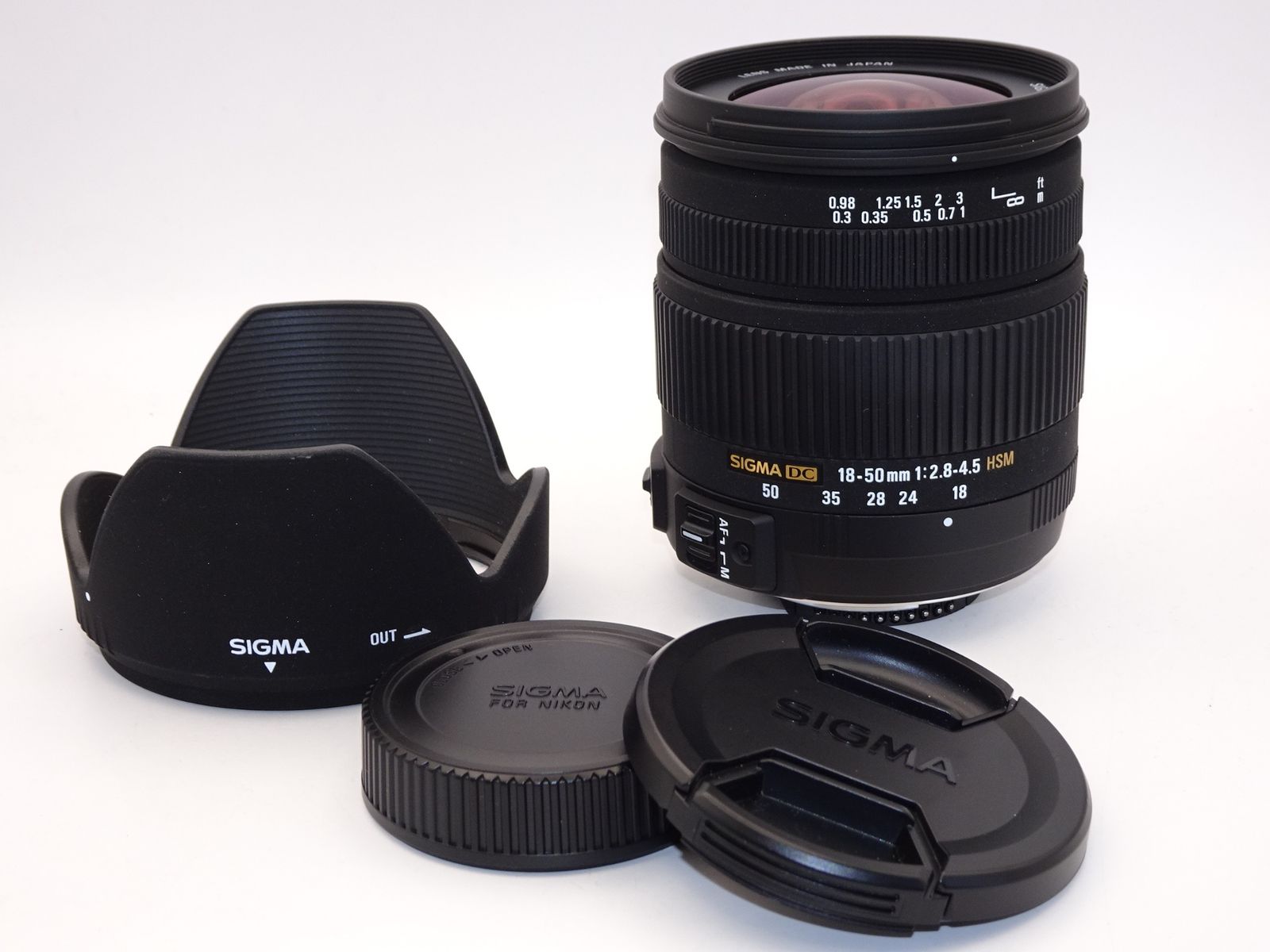 ★極上品★SIGMA 18-50mm 2.8-4.5 DC OS HSM ニコン Amazon.co.jp: シグマ 18-50mm F2.8-4.5 DC OS HSM ニコン用 18