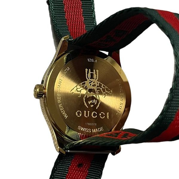 新品】GUCCI 金蜂 腕時計 レッド グリーン LAVEUGLE - Concept