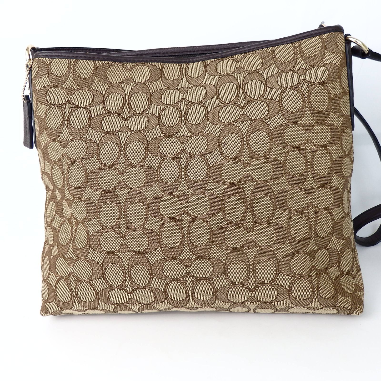 COACH】コーチ シグネチャー ショルダーバッグ F36378 ブラウン 