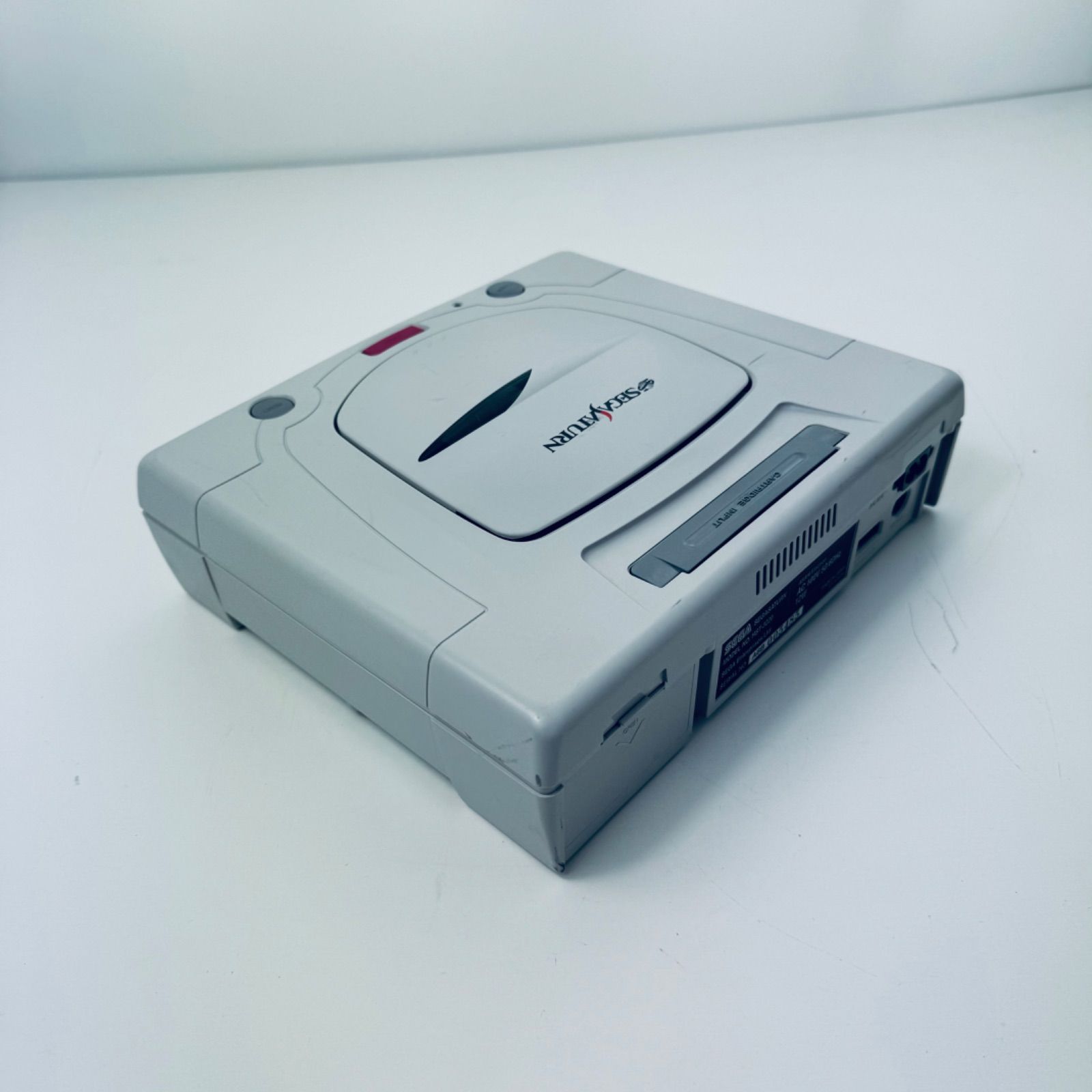 セガサターン 白 HST-3220 美品 状態良好 中古動作品 セガサターン ホワイト 本体 HST-3220 - メルカリ