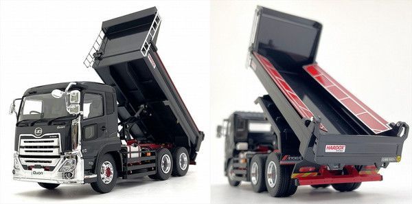 新品 京商オリジナル 1/43 UD TRUCKS QUON KYOKUTOダンプ(ブラック