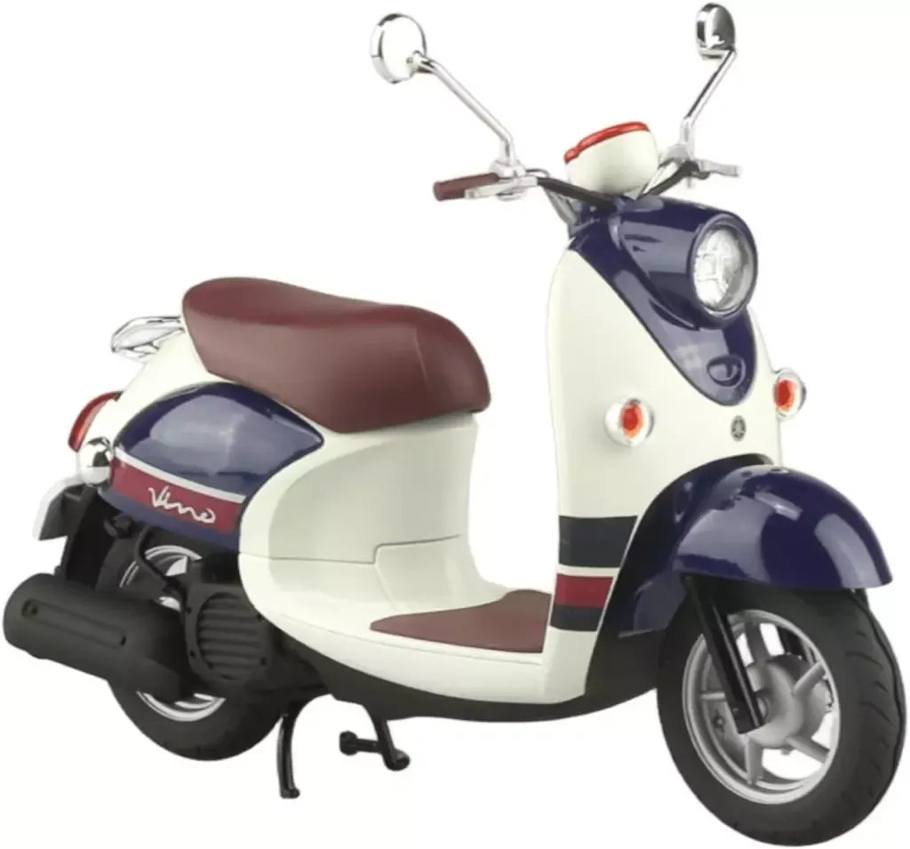 YAMAHA ビーノ Vino 1/6 模型 バイク パープル 【公式通販】