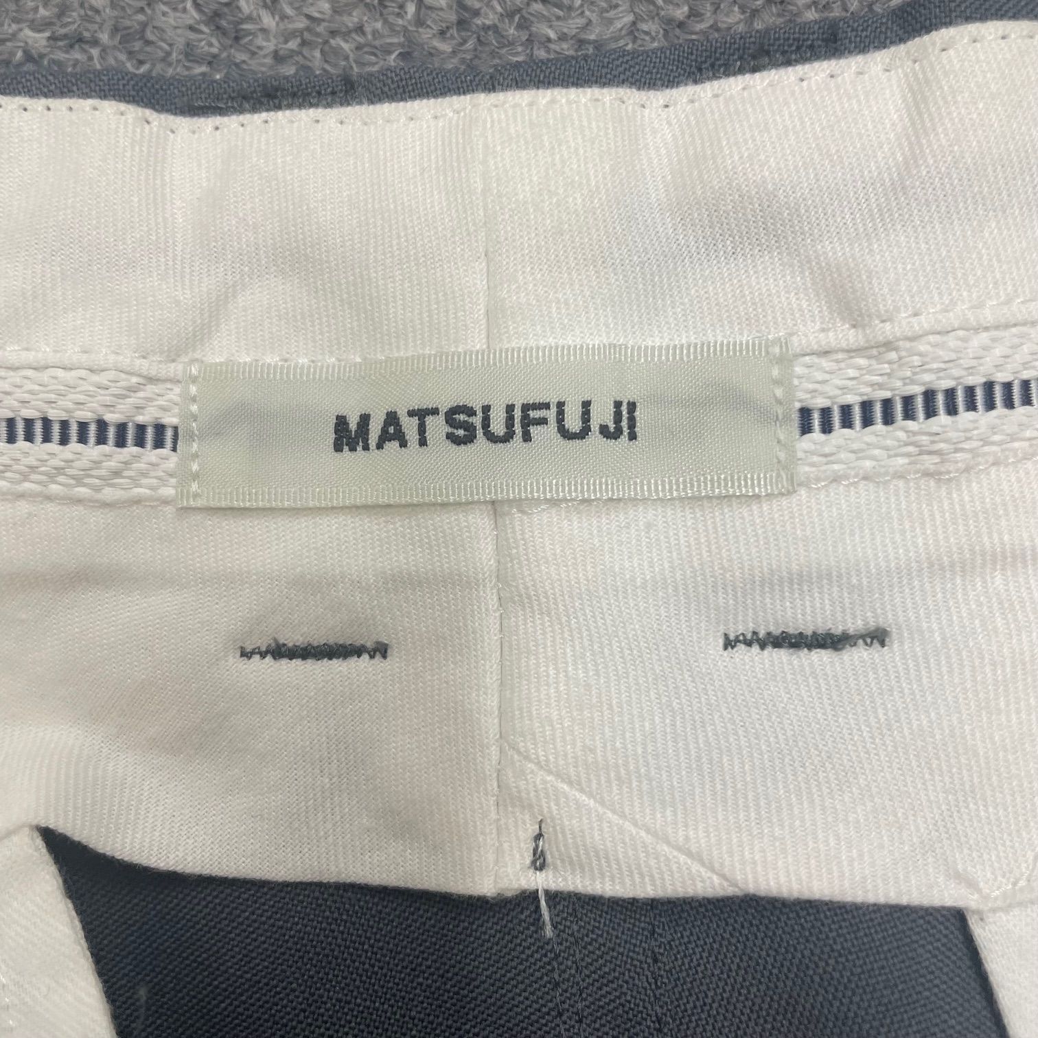 参考上代47300円 MATSUFUJI 24AW Water-repellent Wool Wide Cargo 