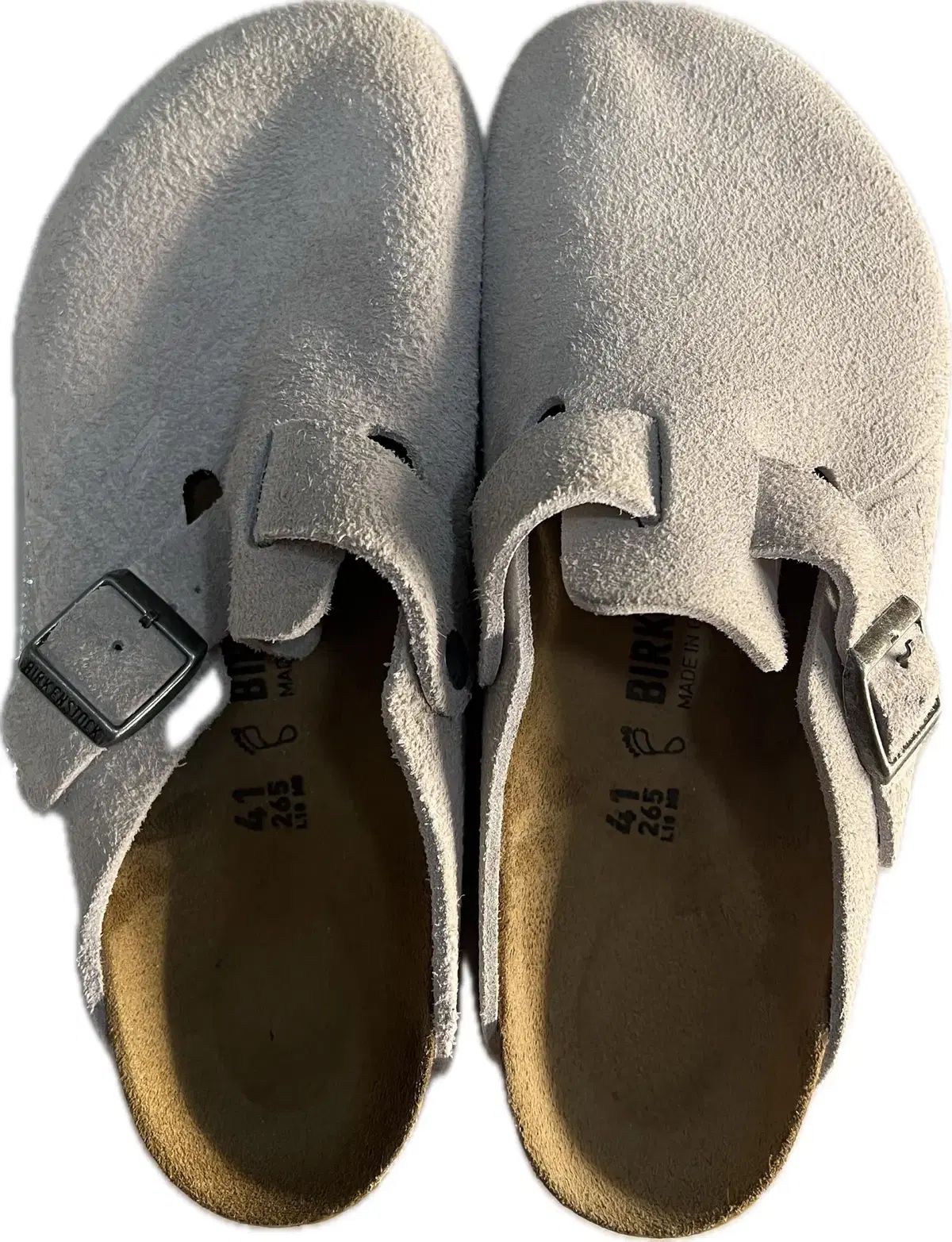 【雷市場（ポンジャン）商品韓国直送】(唯一の販売) BIRKENSTOCK(ビルケンシュトック) STUSSY(ステューシー) ボストン klogg(クロッグ) 41size