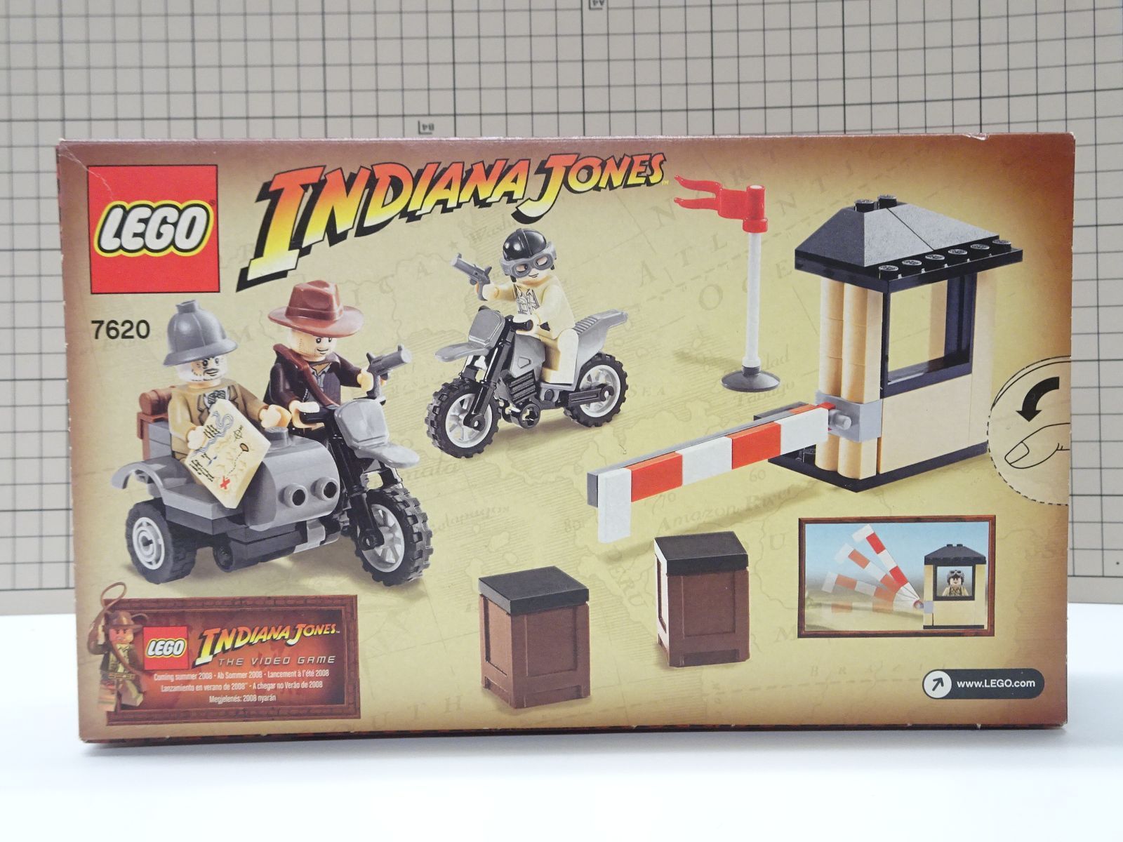 LEGO レゴ 7620 インディ・ジョーンズ オートバイチェイス 未開封 