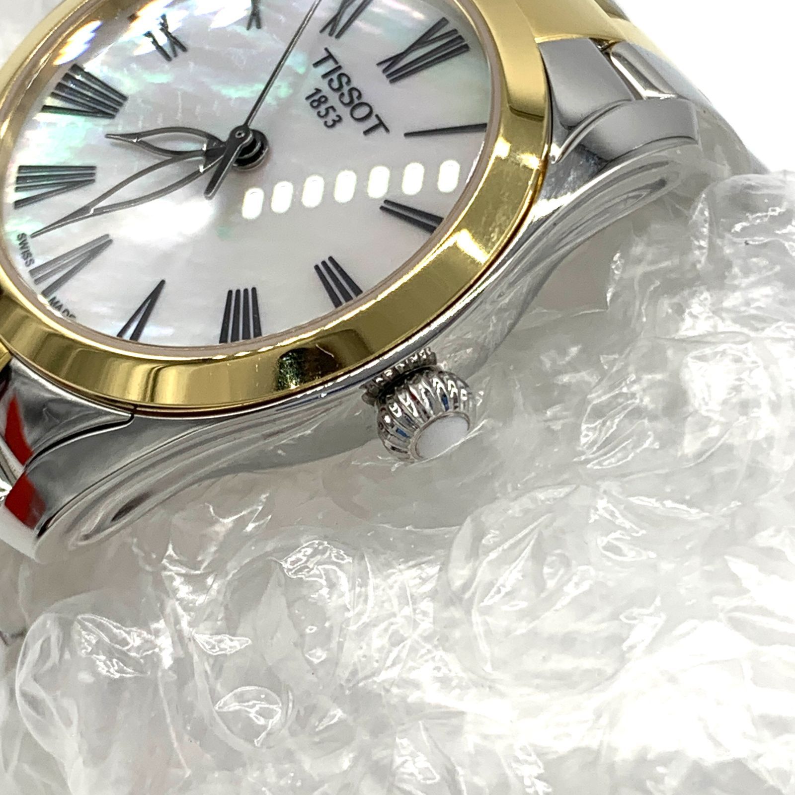 2021年最新入荷 ティソ 腕時計 TISSOT T-ウェーブ T1122102211300 レディース ゴールド 