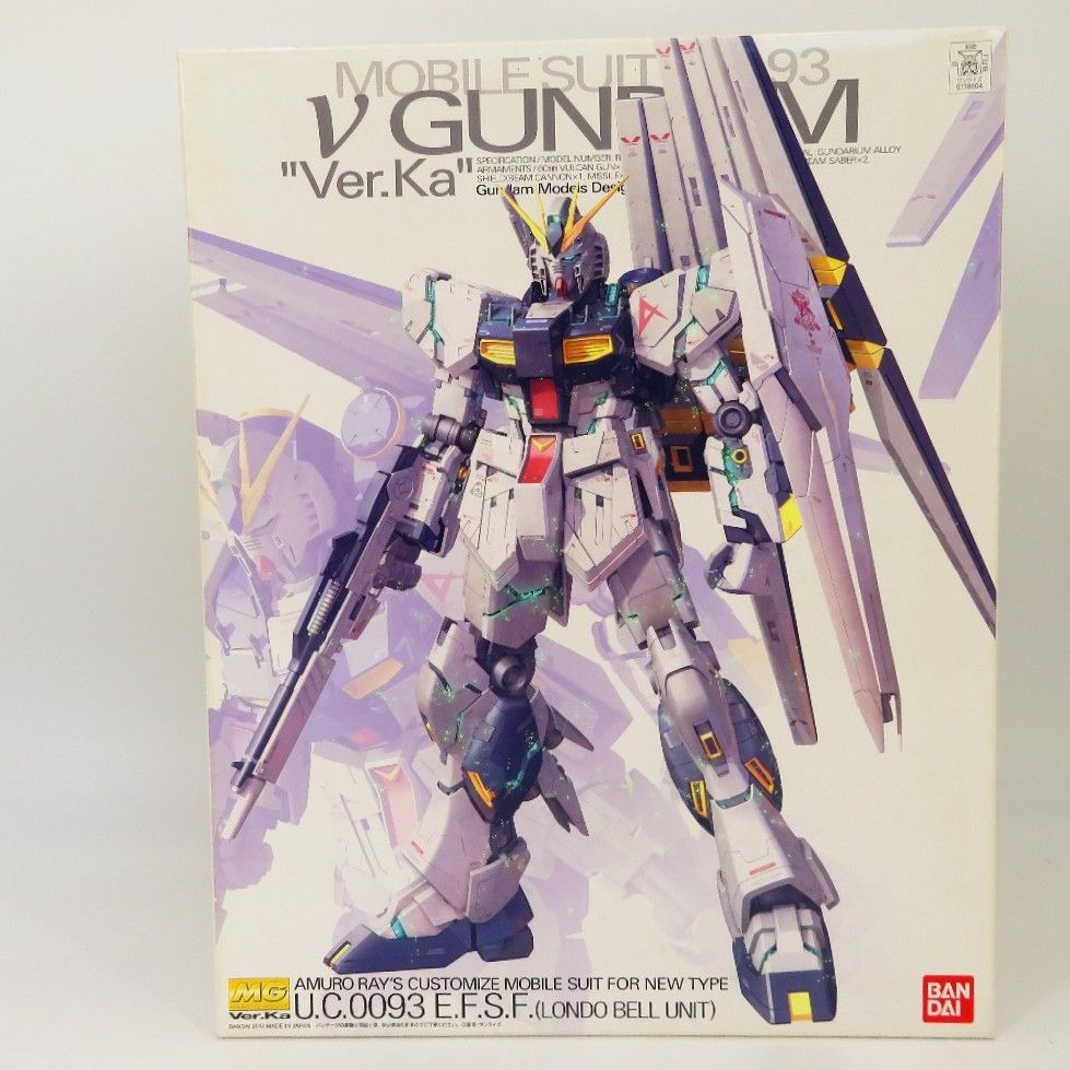 1|100 MG RX-93 νガンダム Ver.Ka 機動戦士ガンダム 逆襲のシャア プラモデル 未組立品