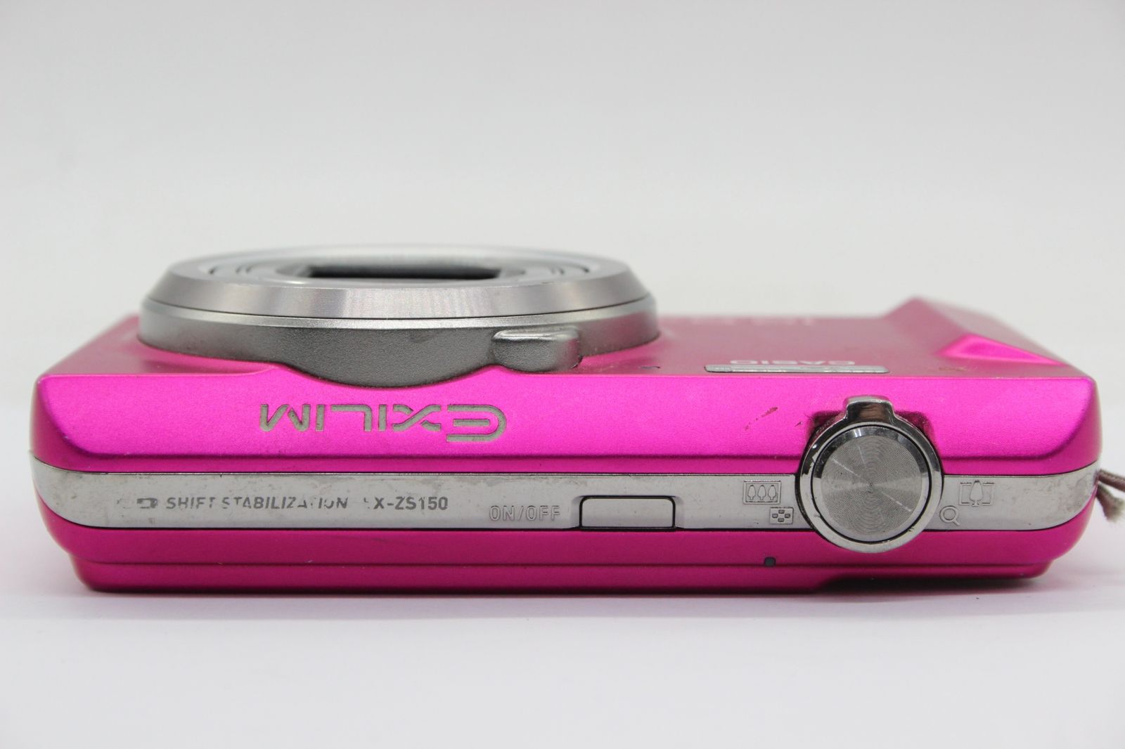【返品保証】 カシオ Casio Exilim EX-ZS150 ピンク 12.5x コンパクトデジタルカメラ v621
