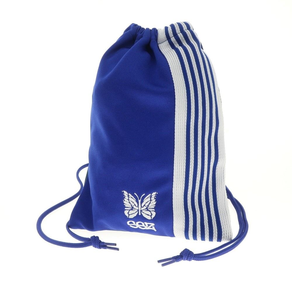 【中古】ニードルス Needles × SSZ ジャージ バッグ ブルーxグリーン【W20xH28】【メンズ】