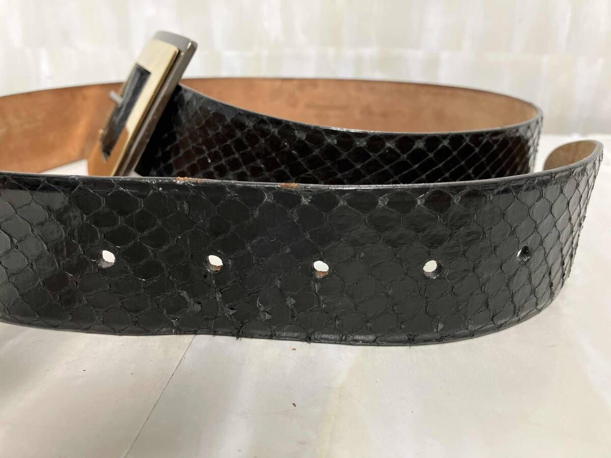 DOLCE ＆ GABBANA ドルチェアンドガッバーナ レザー ブラック