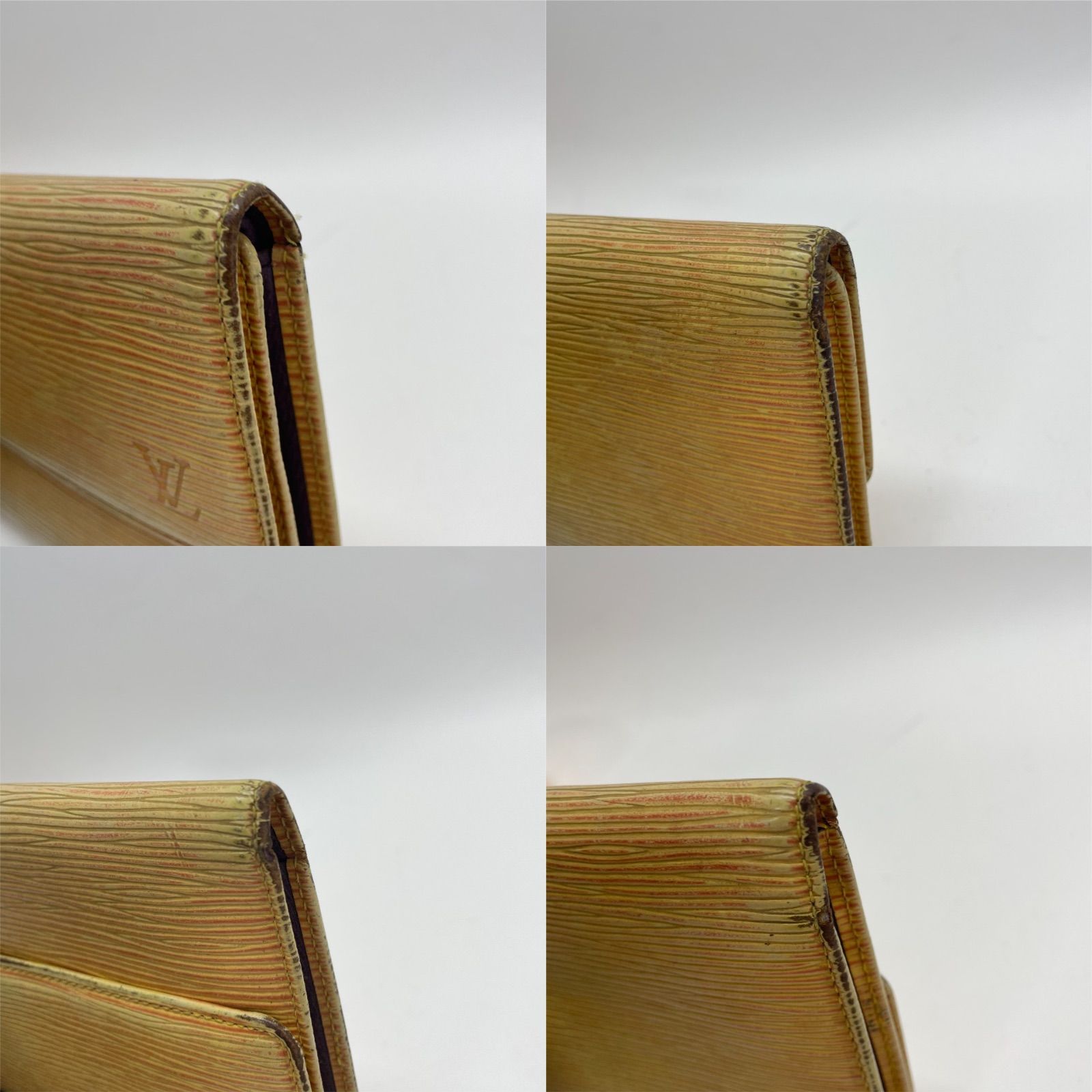 2412 LOUIS VUITTON ルイヴィトン エピ イエロー 長財布