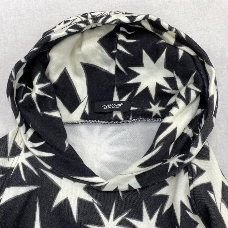 UNDERCOVER アンダーカバー パーカー 長袖 2023AW 総柄 ワイド  