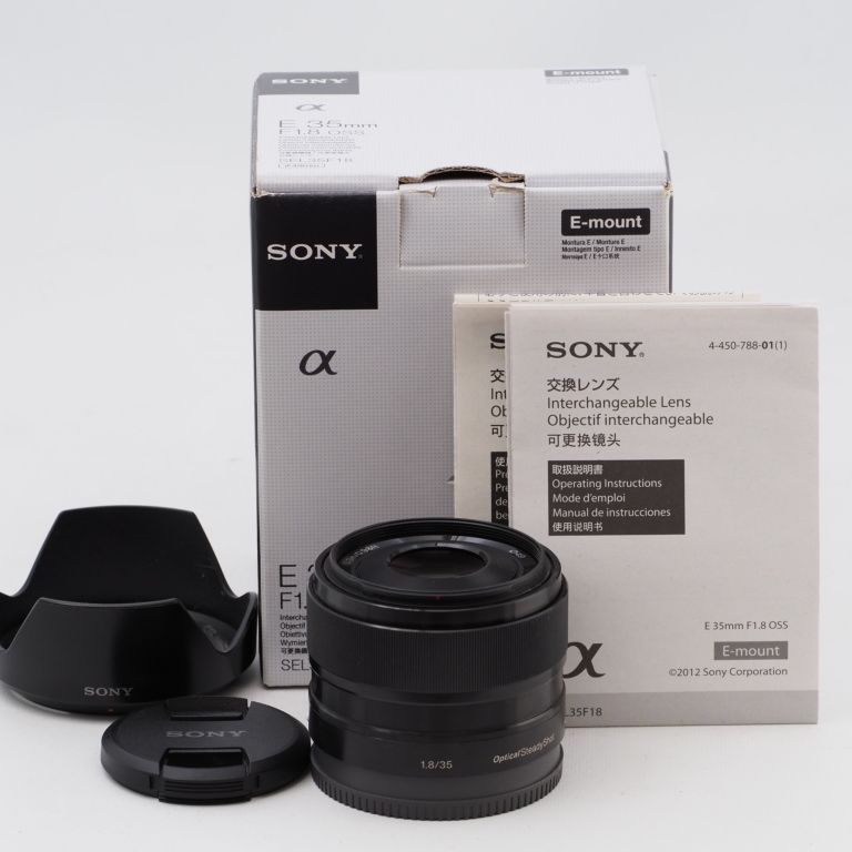 ヨドバシ.com - ソニー SONY SEL35F18 E 35mm F1.8 OSS [単焦点レンズ