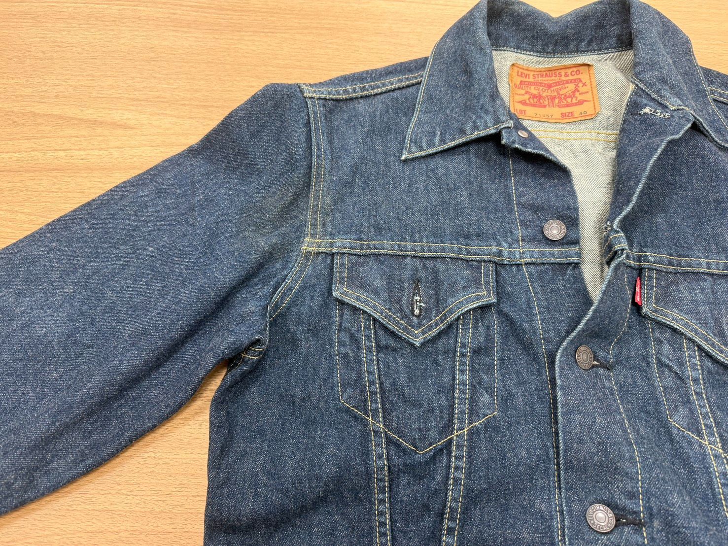 リーバイス 71557 サイズ40 日本製 LEVI'S リーバイス 71557 3rd