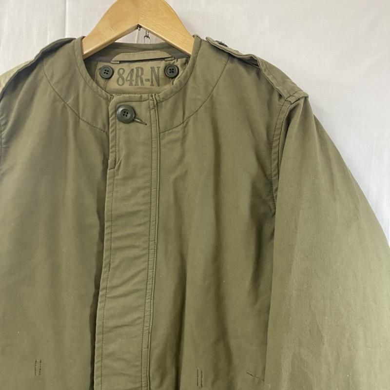 RNA アールエヌエー ジャケット 上着 フライトジャケット C 0677 ミリタリーノー コート オリーブグリーン M ライナー付き