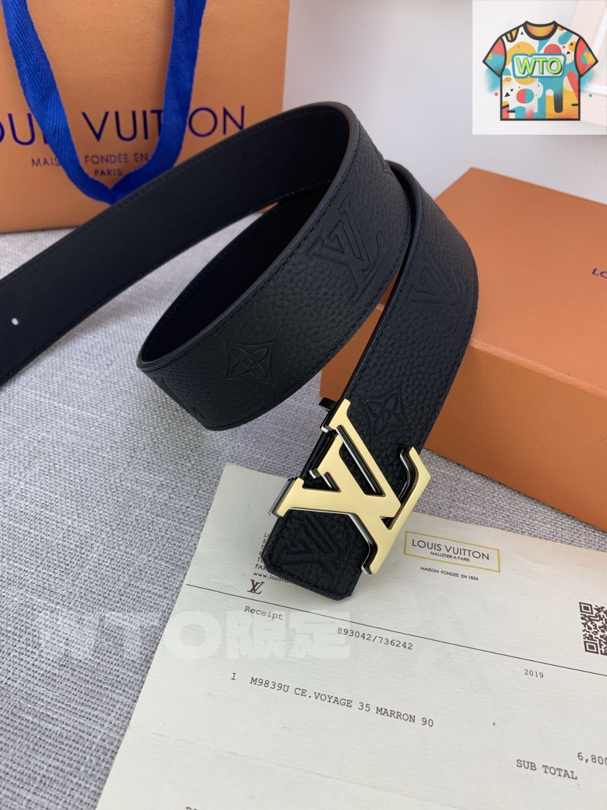 K6 LOUIS VUITTON ルイヴィトン ベルト サンチュール クラシック