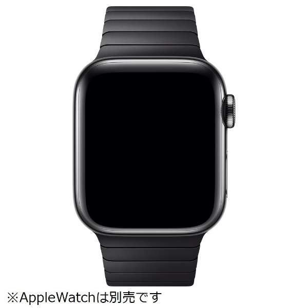 【未開封】AppleWatch純正42・44・45・49mmステンレススチールスペースブラックリンクブレスレット