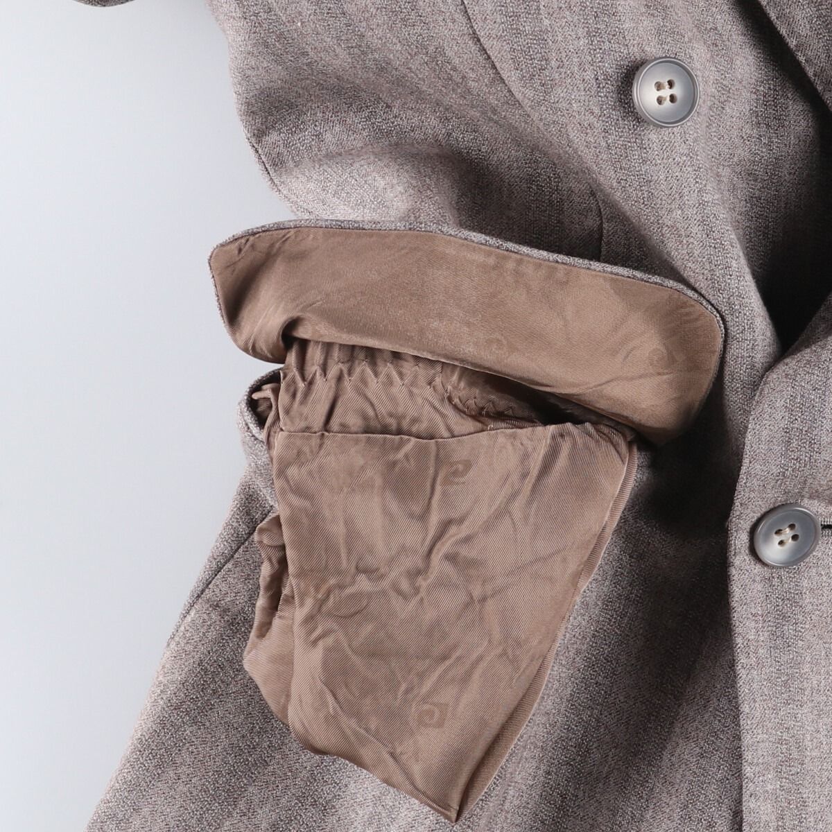 古着 ピエールカルダン Pierre Cardin PARIS ストライプ柄 ダブル 