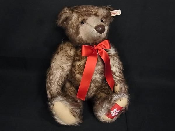 Steiff - ■美品■ Steiff シュタイフ 652615 ハーモニー 香港 1997体限定 グロウラー テディベア くま クマ ぬいぐるみ ブラウン系 FF7702 □美品□ Steiff シュタイフ 652615 ハーモニー 香港 1997体限定