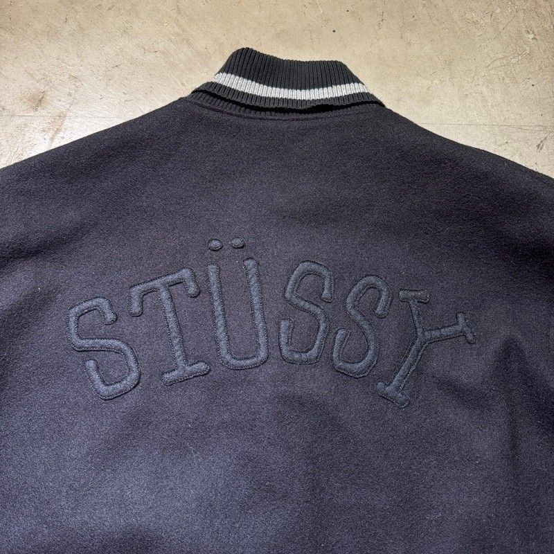 STUSSY 00's ステューシー Authentic GEAR 25周年記念 スタジャン