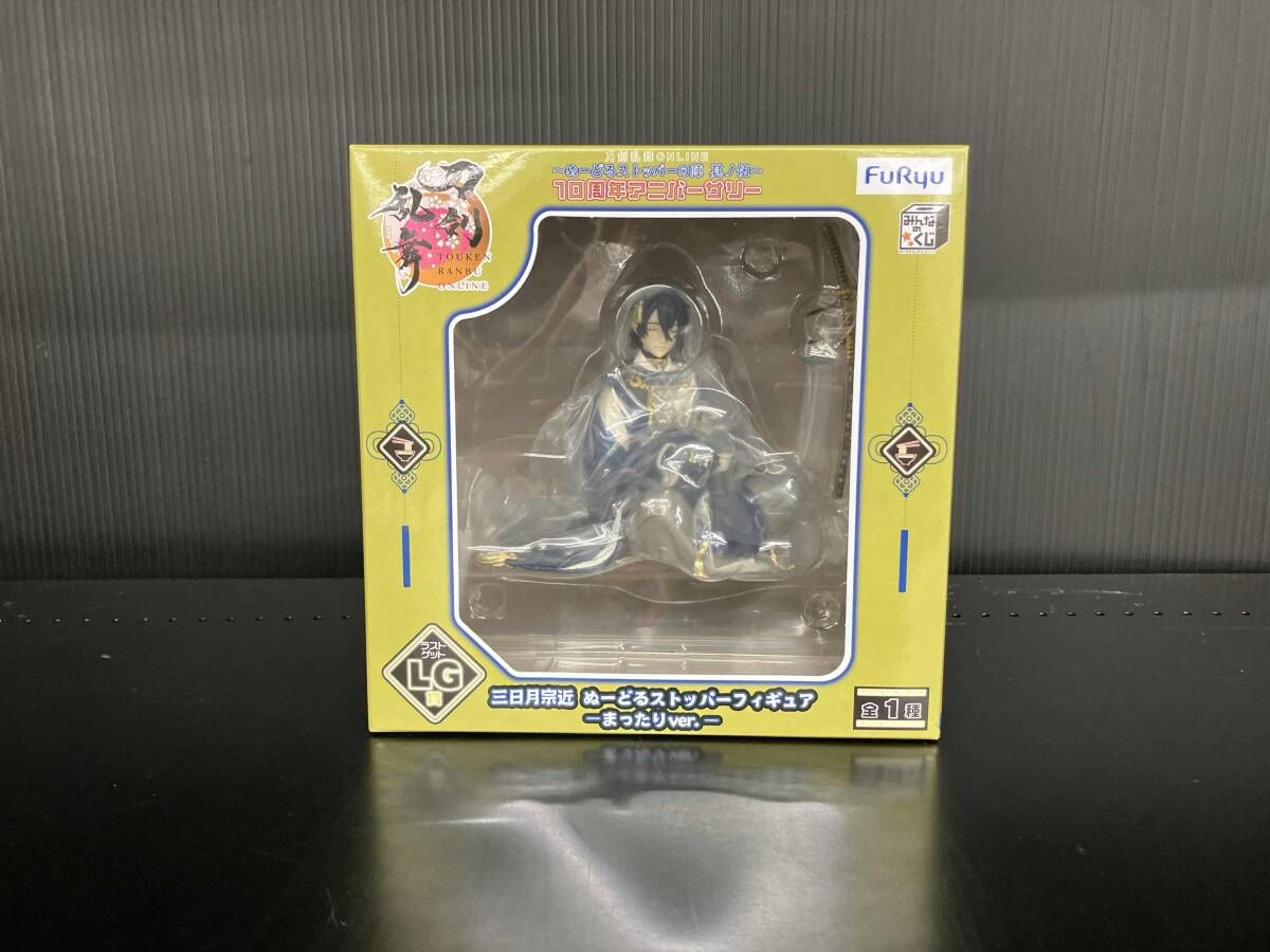 刀剣乱舞　ラストゲット賞　三日月宗近　フィギュア 5点セット】刀剣乱舞 みんなのくじ A賞 ラストゲット賞 ほか 三日月