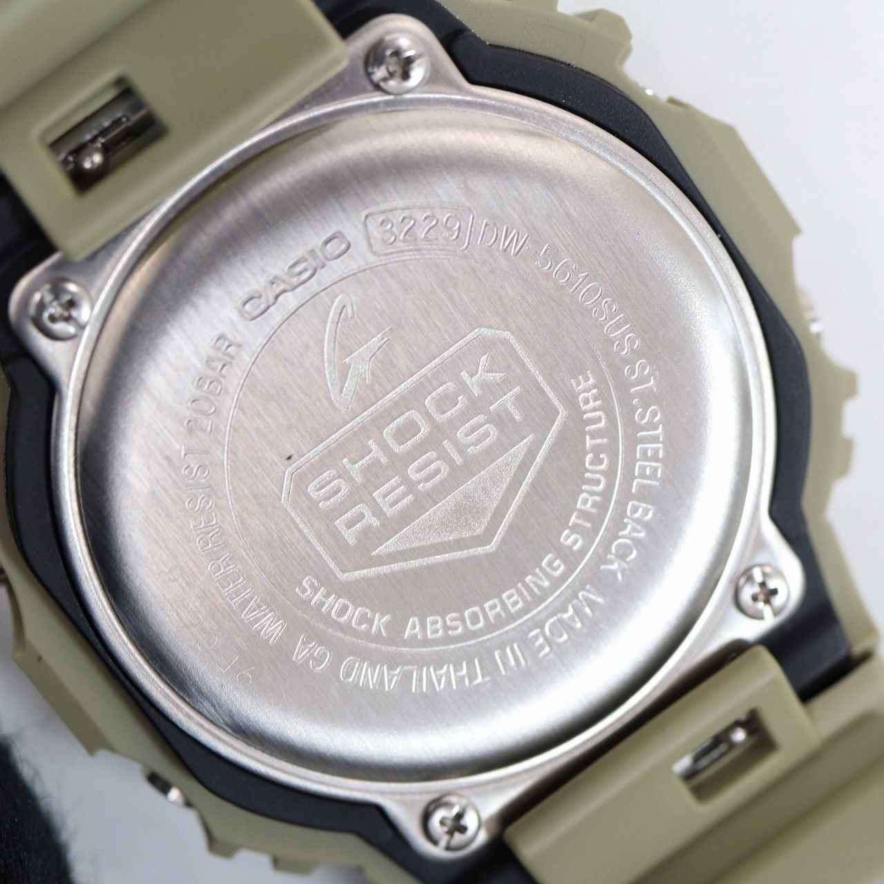 カシオ CASIO G-SHOCK DW-5610SUS カーキ カモフラージュ 腕時計 G 