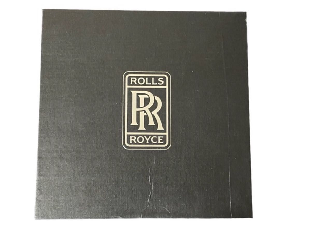 ロールスロイス RR ロゴプレート クリスタル ガラス 灰皿 ゴールド