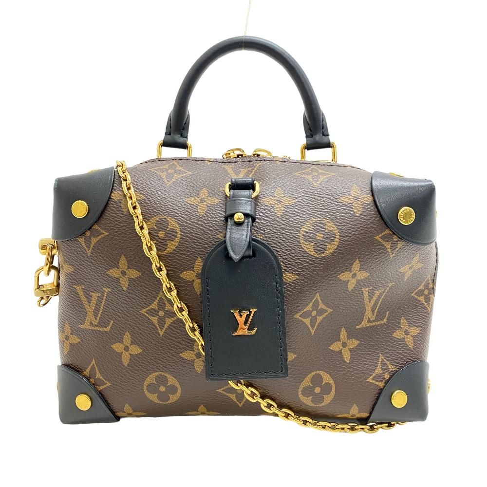 LOUIS VUITTON/ルイヴィトン M45571 プティット マルスープル モノグラム マカサー ハンドバッグ ブラウン レディース ブランド  - メルカリ