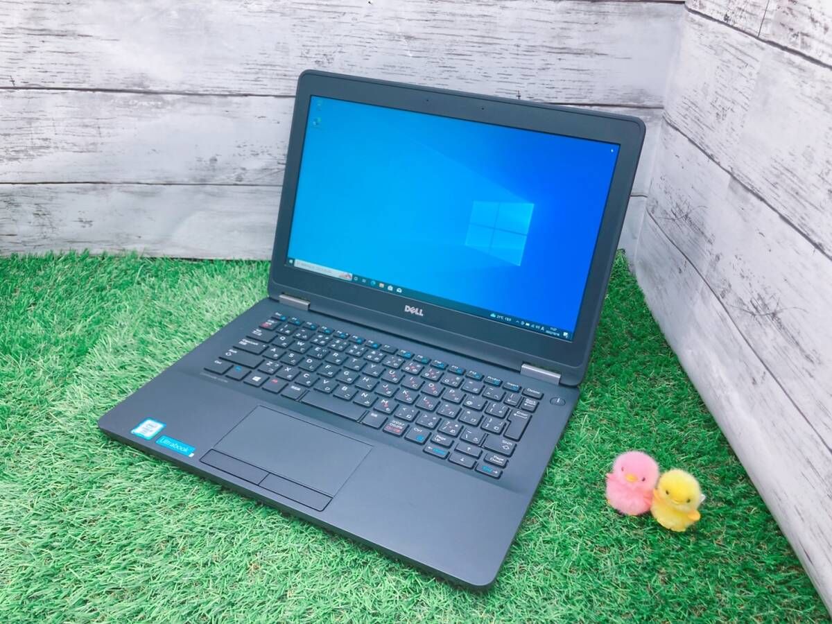 【バッテリー交換済みデル】office付ノート 13.3インチ8GB/SSD256GB/Core i5-6世代(6300U)/Win10DELL Latitude E7270【1510】