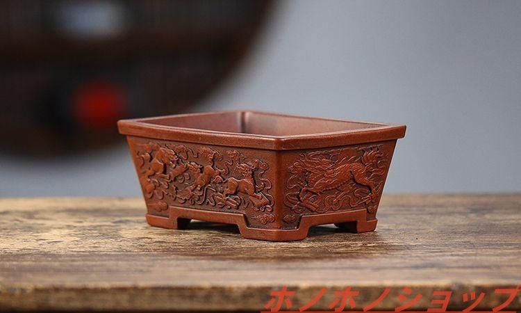 中国宜興 紫砂鉢 盆栽鉢 植木鉢 小品盆栽鉢 大品盆栽鉢 宜興 紫砂