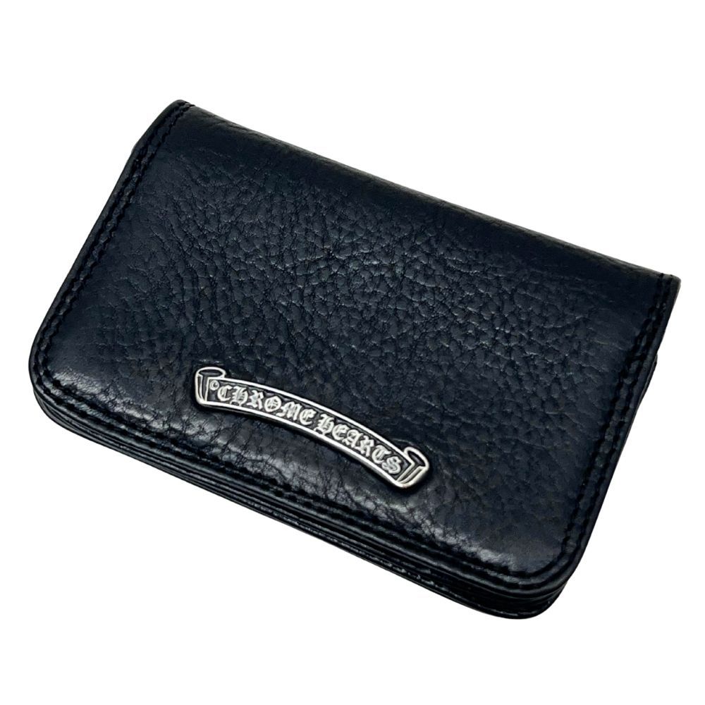 【極美品】クロムハーツ グロメット付きレザーカードケース 名刺入れ クロムハーツ/CHROME HEARTS カードケース #2 グロメット、2種類
