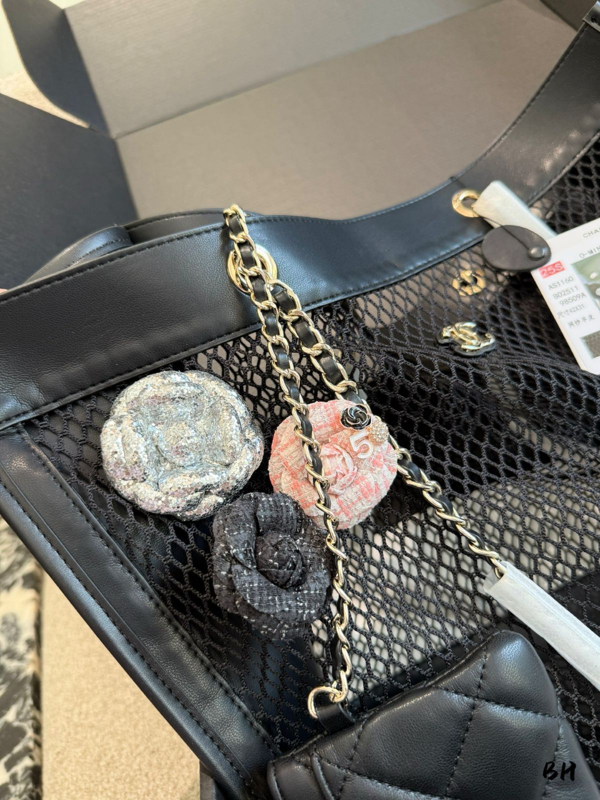 シャネル ヴィンテージな編みトートメッシュ CHANEL シャネル ヴィンテージな編みトートメッシュ CHANEL