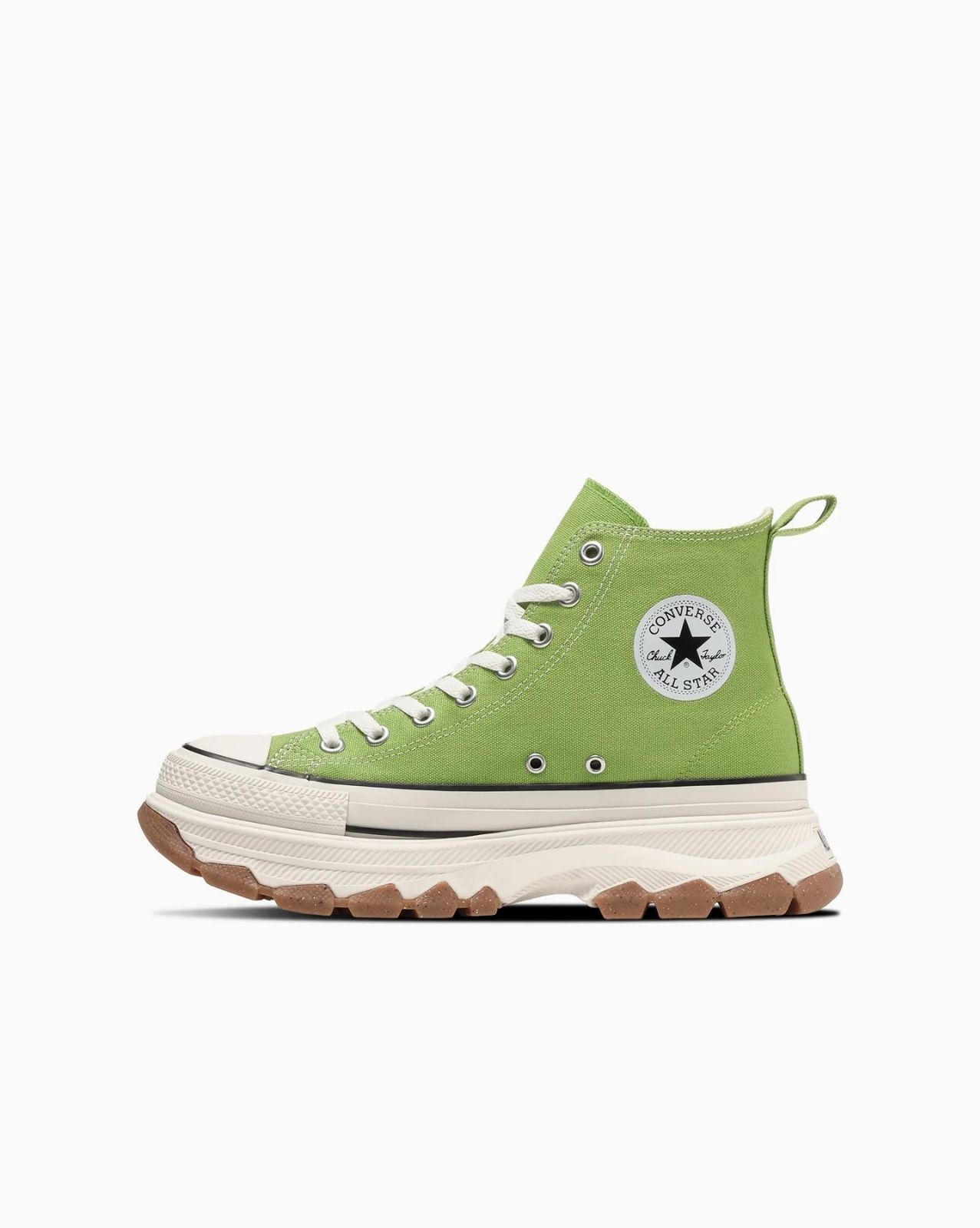 コンバース CONVERSE ALL STAR R TREKWAVE HI コンバース オールスター R トレックウエーブＨＩ ライトグリーン24.5センチ 送料無料