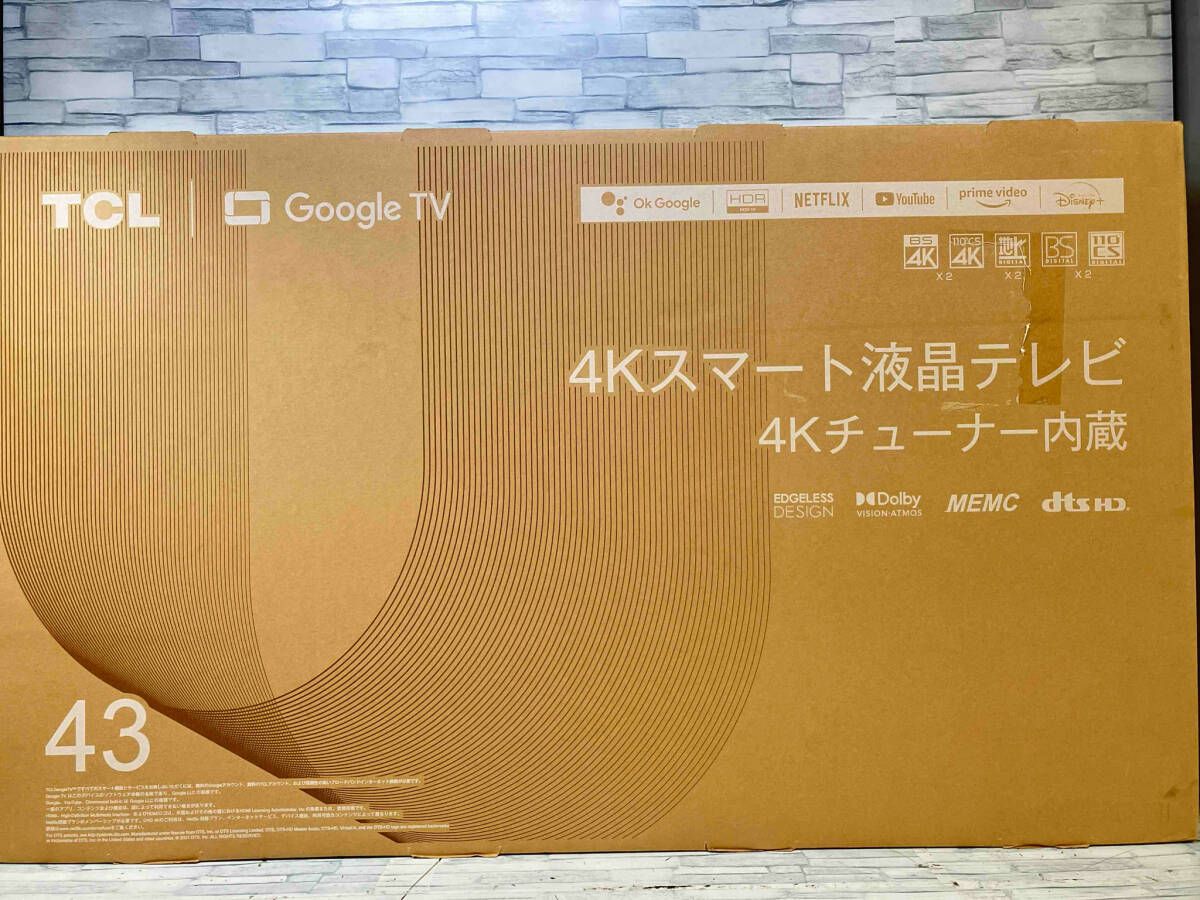 TCL 43V6B 液晶テレビ
