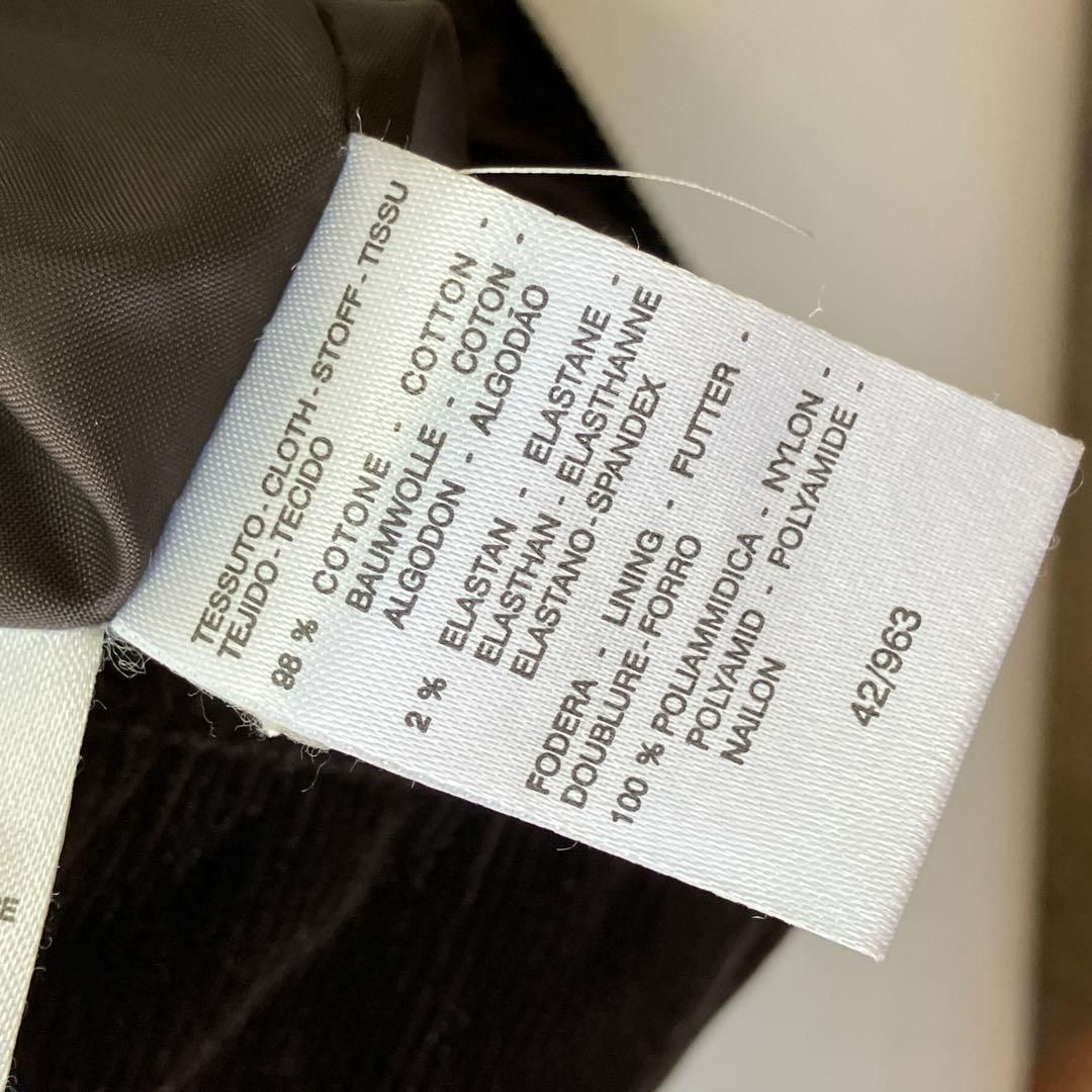 コーデュロイ ベスト