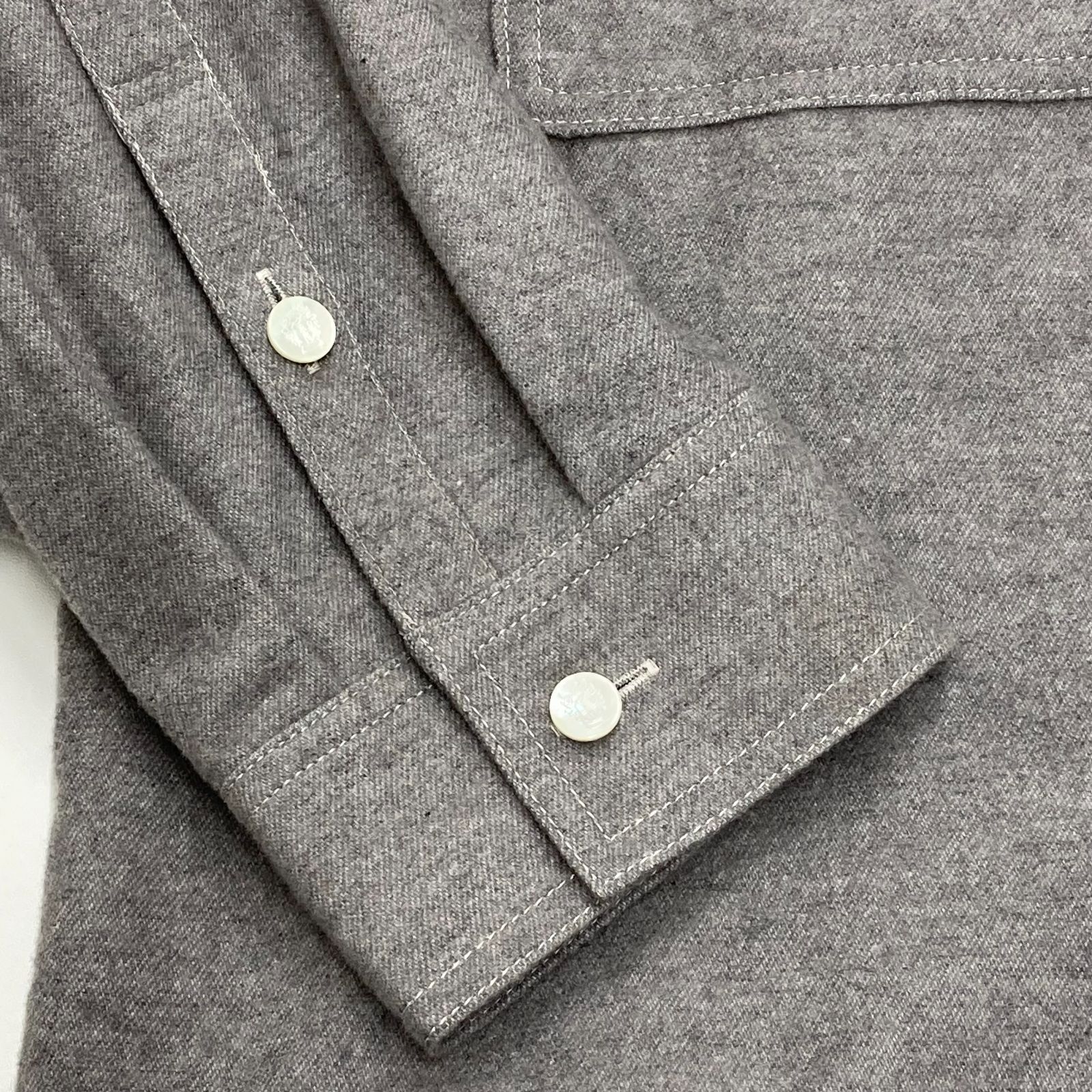 DAKS ダックス 長袖シャツ グレー ブランド レディース トップス 服 未 