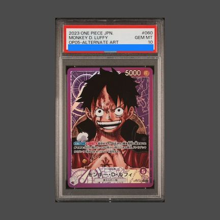 PSA10】モンキー・D・ルフィ L OP05-060 - メルカリ