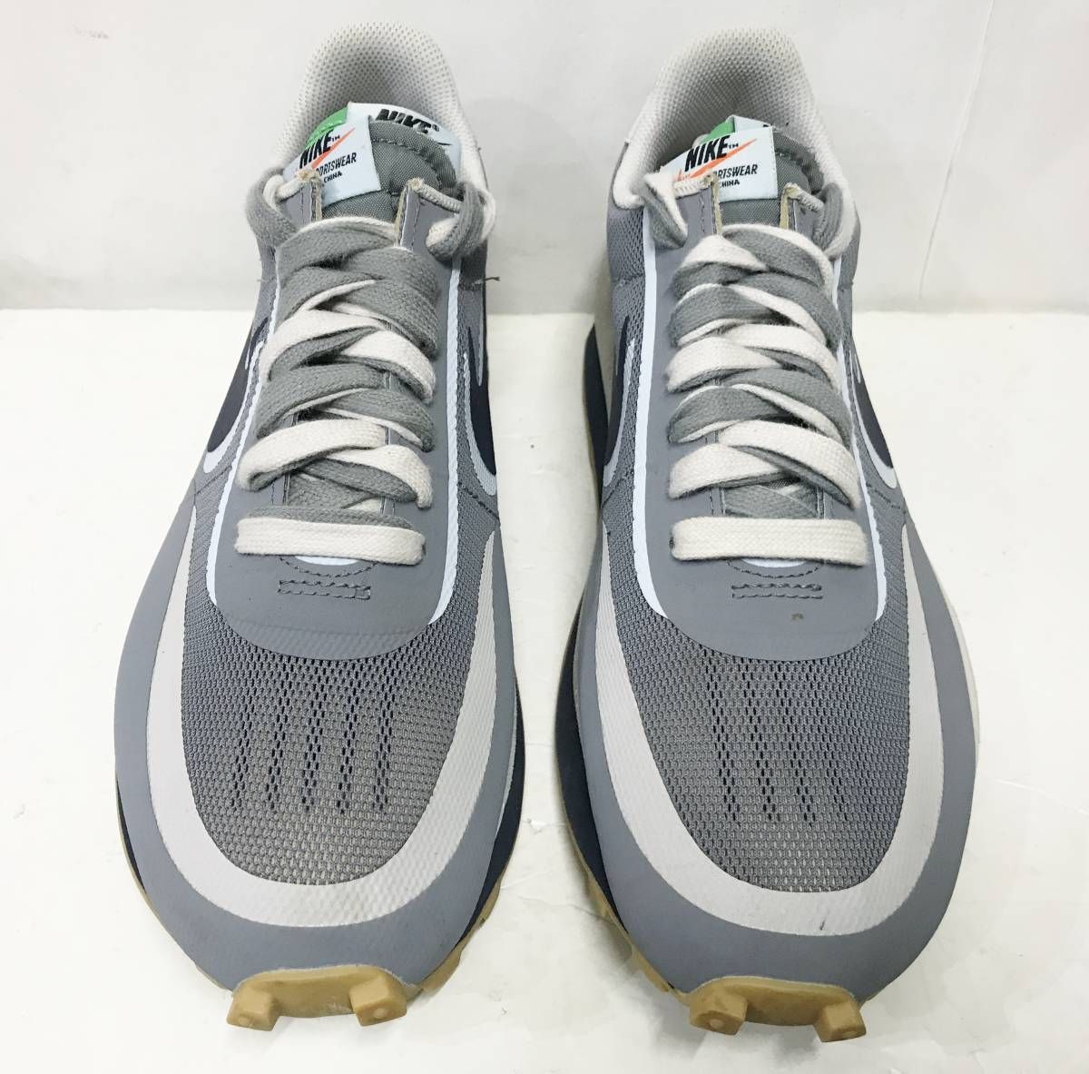 US9.5/27.5cm◇CLOT x Sacai x Nike LD Waffle Grey Obsidian クロット 