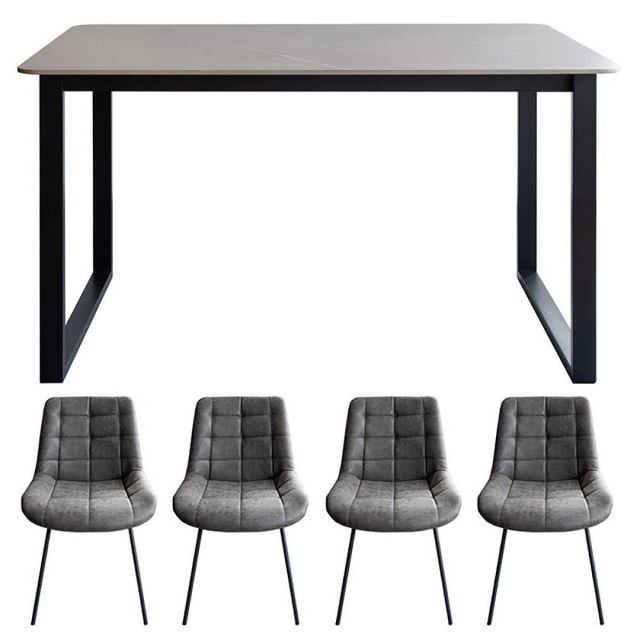 宮武製作所 ダイニングセット ダークグレー グレー DNT DCHSET 新生活 インテリア 家具 おしゃれ デザイン