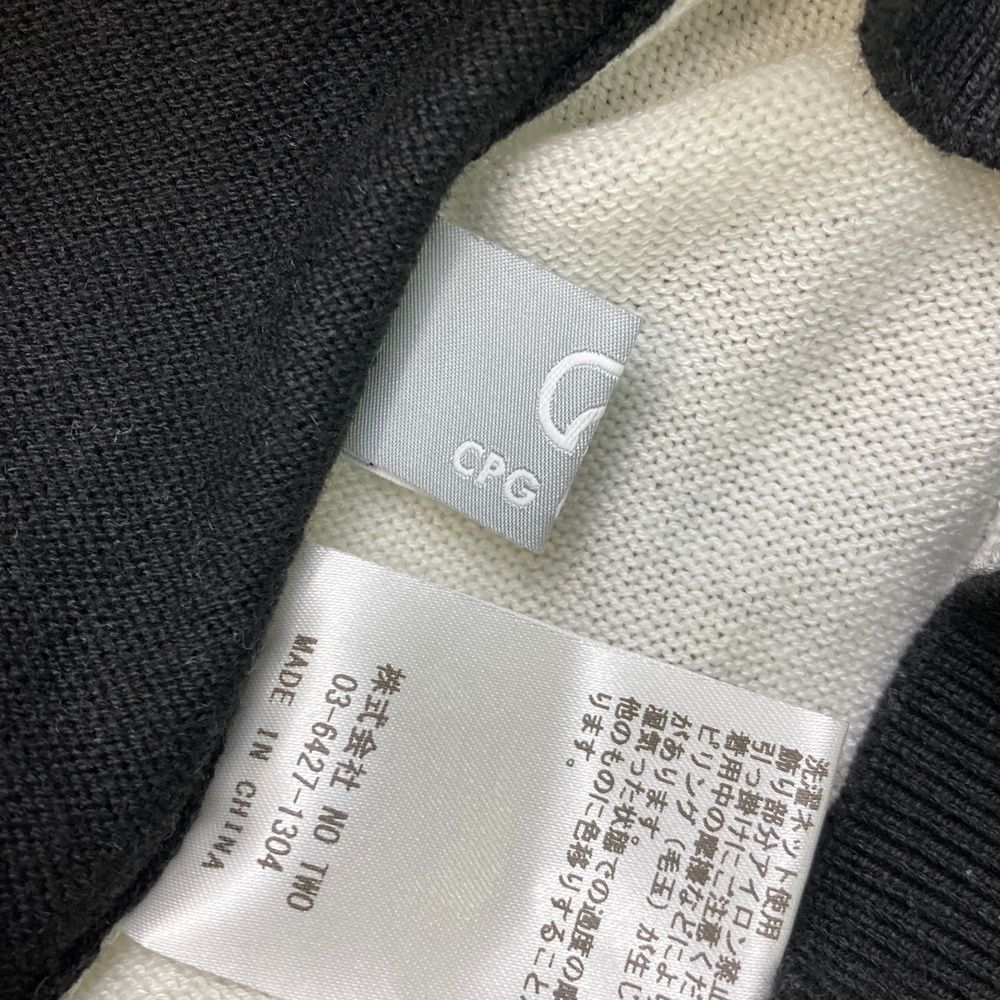 サイズ：2 CPG GOLF シーピージーゴルフ タートルネック ニット