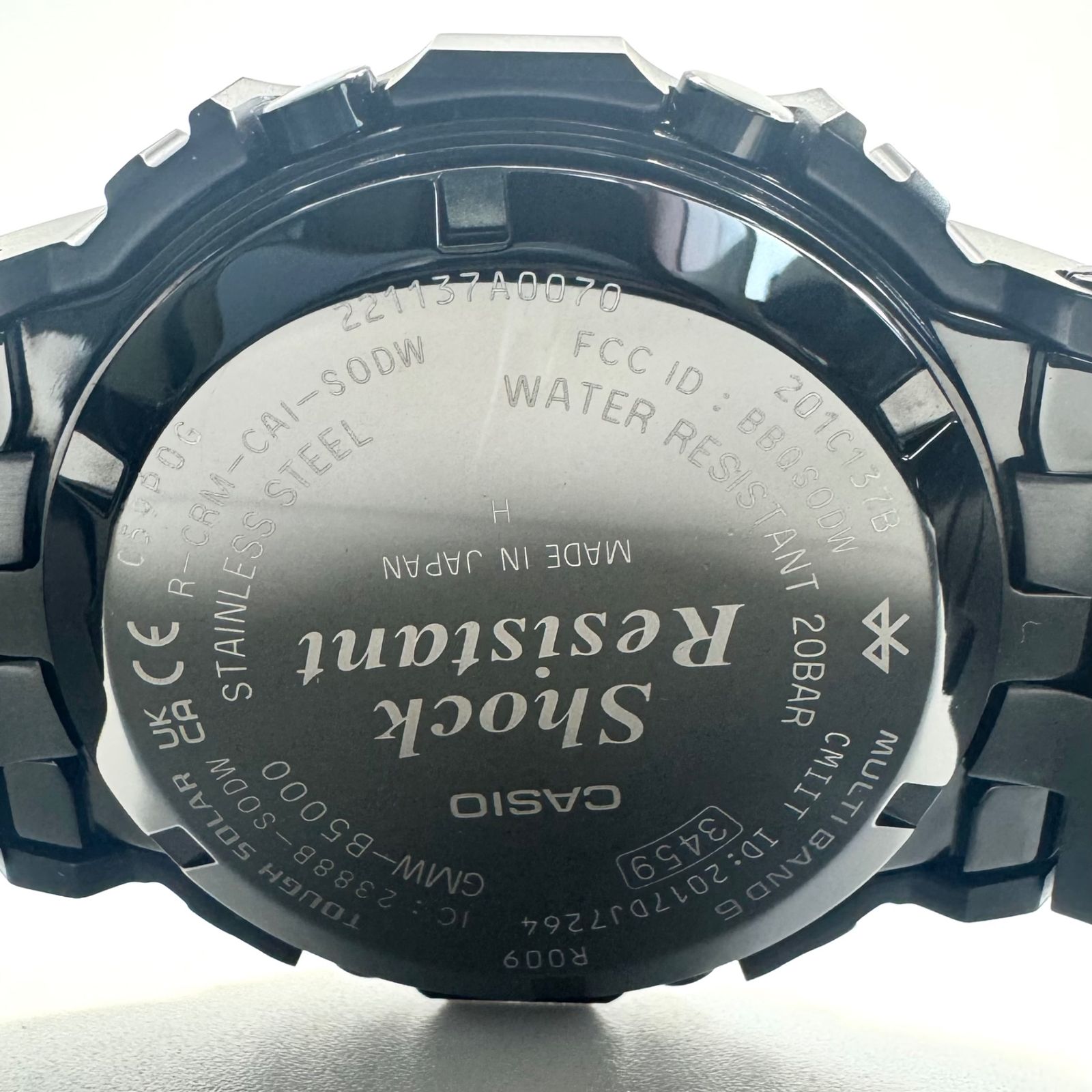 カシオ ジーショック G-SHOCK GMW-B5000MB-1JF フルメタル 電波 