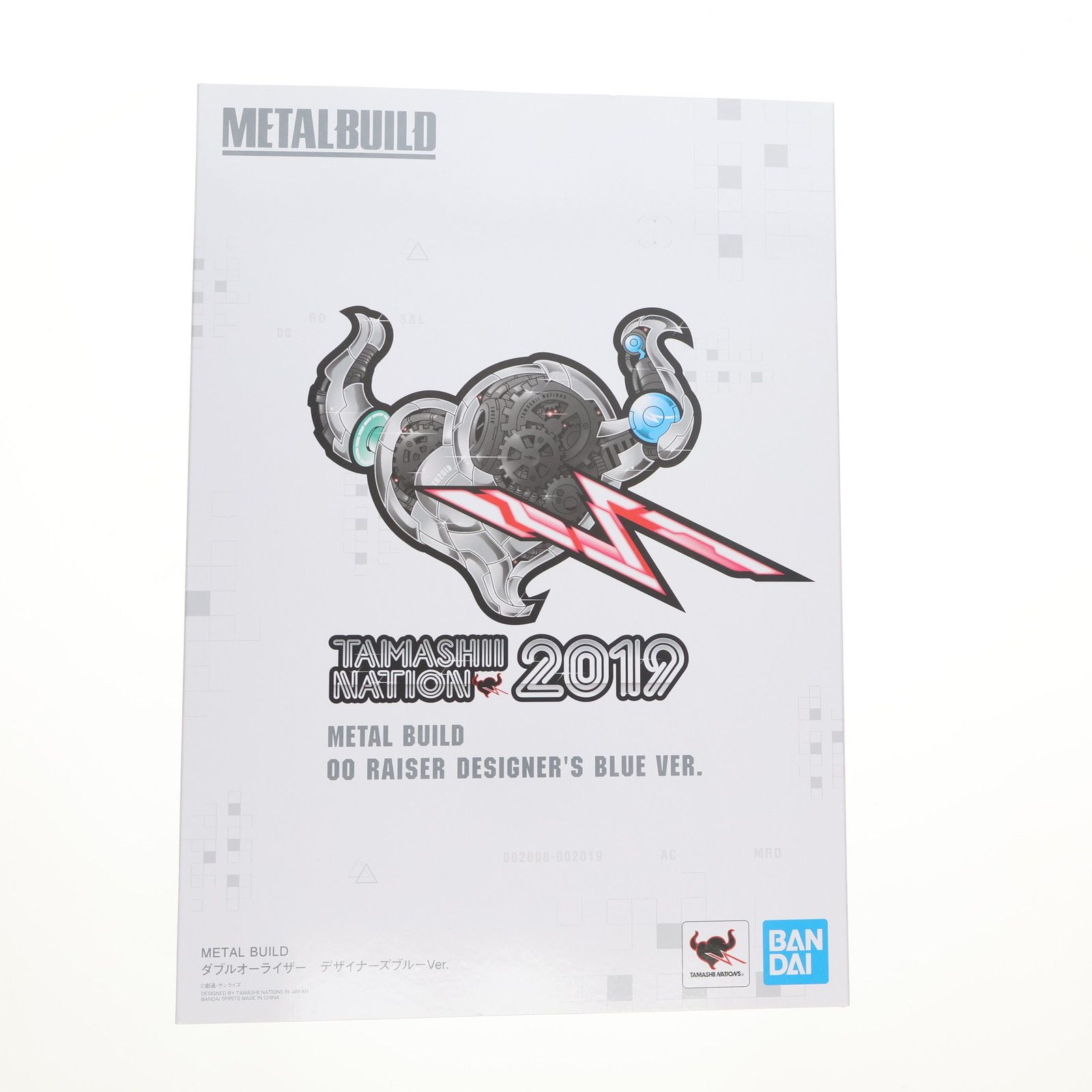 METAL BUILD ダブルオーライザー デザイナーズブルー Ver. 機動戦士ガンダム00 ダブルオー 完成品 可動フィギュア TAMASHII NATION 2019-魂ウェブ商店 バンダイスピリッツ