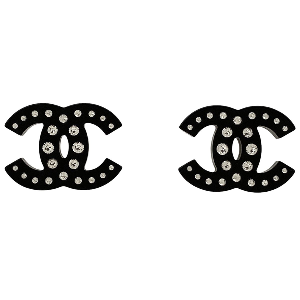 シャネル CHANEL ココマーク ピアス ラインストーン ピアス