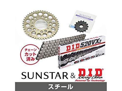 4営業日で発送 SUNSTAR サンスター スプロケット＆チェーンキット 品番 KD3J901 Ninja250SL サイズ 520
