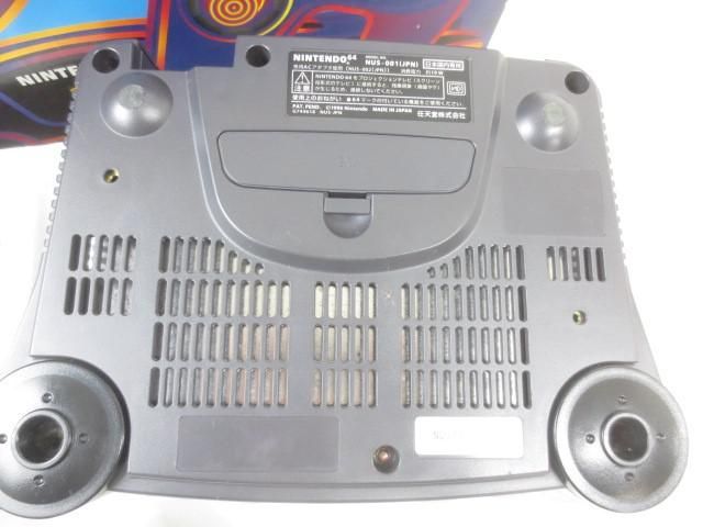  中古品 ゲーム NINTENDO 64 本体 NUS-001 動作品 周辺機器 箱あり